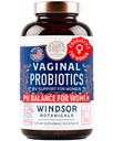 Probiotiques vaginaux pour les femmes - 19Bil CFU,15-Strain Lactobacillus Probiotique pour l'équilibre de la PH, le soutien urinaire, l'odorat et la santé des levures - Complexe d'équilibre pour les femmes BV Suppléments de soutien - 30 capsules véganes