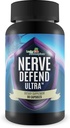 Nerve Defense Ultra - Nerve Health Support Supplement - Magnesium, Kalzium, Vitamin D - Unterstützung Gesunde Nerve Funktion & Zirkulation - Helfen Sie Nerve Discomfort in Finger, Hände, Zehen, & Füße