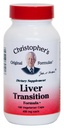 Christopher's Original Formulas Liver Transition Formula – Gentle Herbal Liver Cleanse, 450 mg, 100 Vegetarische Kapseln
