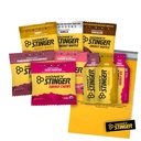 Honey Stinger Training Kit – 9 Count Plus Sticker und Polybag – Energiequelle für jede Aktivität – 3 Bio-Waffeln, 3 Packungen Energy Chews & 3 Energy Gels