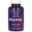 MRM Nutrition Relax-All® .complément diététique pour un meilleur sommeil , avec GABA, L-Theanine et Ashwagandha , sans drogue , non-Habit formant , non-OGM , Vegan + sans gluten , 15 portions