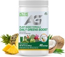Tägliche grüne Boost - Greens Powder – 14 verschiedene grüne Superfoods in jeder Portion - voll von essentiellen Antioxidantien, Faser, Vitamine und Mineralien – täglich Gesundheit und Detox