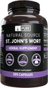PURE ORIGINAL INGREDIENTS St. John's Wort (365 Kapseln) Kein Magnesium oder Reisfüller, Immer rein, Lab Verifiziert