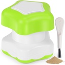 Johnbee Pill Crusher, Pull Grinder Fine Powder Extrêmement fin. Compartiment de stockage. Brosse à pilules pour les personnes âgées, les familles et les animaux de compagnie.