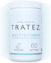 Multivitamin-Ergänzung für Hunde, 60 Soft Chews mit 25 essentiellen Vitaminen und Nährstoffen, Advanced Formula for Premium Support of Skin and Coat, Hip and Joint Mobility und verbesserte Verdauung