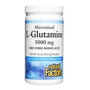 Natürliche Faktoren Mikronisierte L-Glutamin 5.000 mg Pulver - Einfache Absorption Gut-Gesundheits-Ergänzung - Pulver Aminosäure-Ergänzung unterstützt Muskelrückgewinnung - 16 oz (90 Portionen)