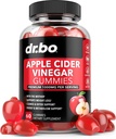 Gommies de vinaigre de cidre de pomme ACV - Support naturel pour la perte de poids avancée, détox, nettoyage, digestion plus santé Gummies - Suppléments de vinaigre de cidre de pomme 1000MG Gummy avec la mère