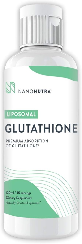 Glutathion liposomique Antioxydant 500mg Non OGM/Non Soy Setria Complément liquide de Glutathion.