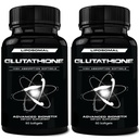 850mg Liposomale Glutathione Ergänzung | 120 Gesamt Liposomale Weichgele | Antioxidante Ergänzung w/Gluta-IVTM, 100X Absorption über Pulver Glutathione