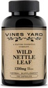 Capsules Wild Nettle Leaf Soutient l'équilibre des fluides et les problèmes de tract urinaire 100% naturel complément à base de plantes biologiques 1200mg