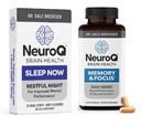 LifeSeasons NeuroQ Memory & Focus mit SleepNow Strips - 24/7 Brain Health Support - Verbesserung der kognitiven Schlaffunktion - 30 Tage Versorgung