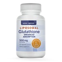 Liposomal Glutathione Non-GMO, Gluten Free 500mg Supplement - Kann Immununterstützung, Leber Detox, Gehirn Gesundheit und Herz Gesundheit - 60 Glutathione Kapseln