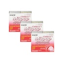 MAJOR Enfants Mapap Acétaminophène 160 mg Comprimés à croquer - Réducteur de douleur/réducteur de fièvre - Aspirine libre - Ibuprofène libre - pour les âges 2 à 11-24 Nombre (3 paquets)