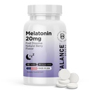 Balancebreens Melatonin 20mg Fast Dissolve Tablets - Hohe Potenz, schnelles Handeln, natürliche Schlafunterstützung – Schlafhilfen für Erwachsene – Non-Groggy, Drug-Free Formula – 120 Schlafpillen