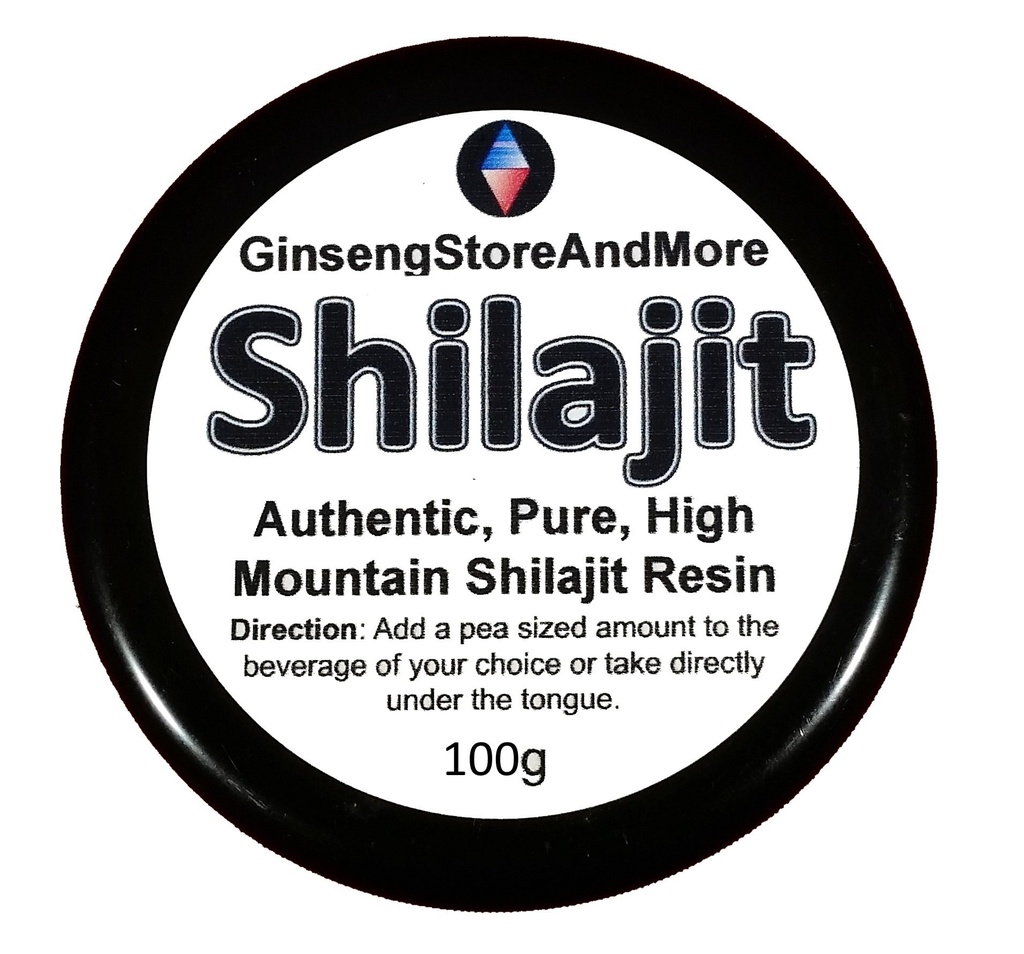 1000 Servierungen Shilajit (100g), Authentic, Pure, High Mountain Shilajit Resin | Erstaunliche Quelle von Fulvic Acid, Trace Minerals, Boost Energy, Groß für Männer und Frauen