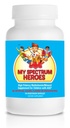 My Spectrum Heroes Kinder Multivitamin Supplement - Acetyl-l-Carnitin, Choline, Coenzym Q10, Inositol, MSM, MTHF, NAC für tägliche Ernährungshilfe und kognitive Gesundheit (150 Kapseln)