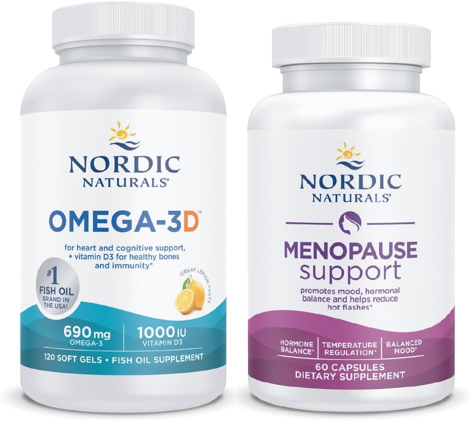 Nordic Naturals Starter Pack - Menopause Support und Omega-3D