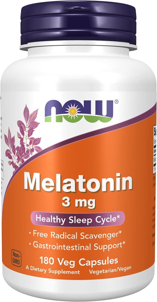 Melatonin 3 mg 180 Kapseln (Pack von 2)