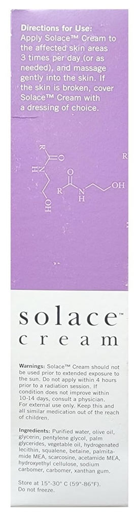 Solace Steroid Free Eczema Cream — Jetzt ohne Rezept verfügbar — Klinisch bewährte sichere und wirksame hypoallergene Eczema Entlastung Behandlung — Sicherheit für Kinder und Erwachsene (4.9 Unzen)
