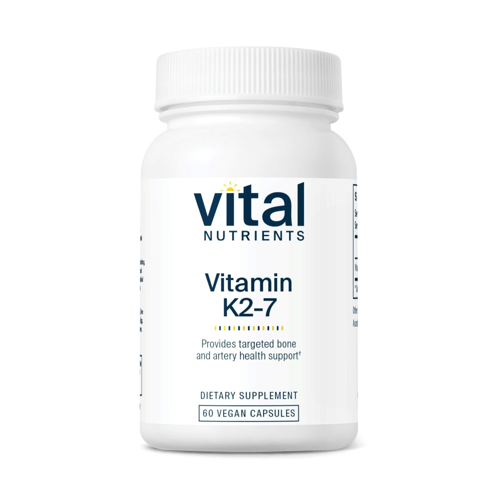 Éléments nutritifs vitaux Vitamine K2-7/' favorise la santé cardio-vasculaire, cardiaque et osseuse*