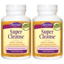 Nature's Secret Super Cleanse Extra Strength Toxin Detox & Gentle Elimination Body Cleanse, Digestive & Colon Health Support - Stimulierende Mischung von 14 Kräutern mit Probiotika - 100 Tabletten (Pack von 2)