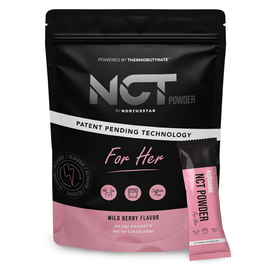NCT Pulver von Northestar - Für sie, Wild Berry Flavor (30 Packungen)
