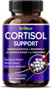 GriMed Ashwagandha Rhodiola 14,150mg - x 10 Power mit St.John's Wort, L-Theanine - Restore & Relax, Restful Sleep - USA Made & Tested (90 Count)