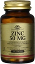Solgar Zinc 50 Mg, 100 Tabletten - Zink für gesunde Haut, Immunsystem und Antioxidans Unterstützung- 100 Servierungen, 100 Zähler (Pack von 12)