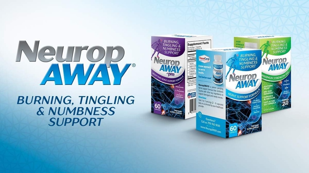 NeuropAWAY Neurop Daytime Nighttime & Topical Gel Bundle