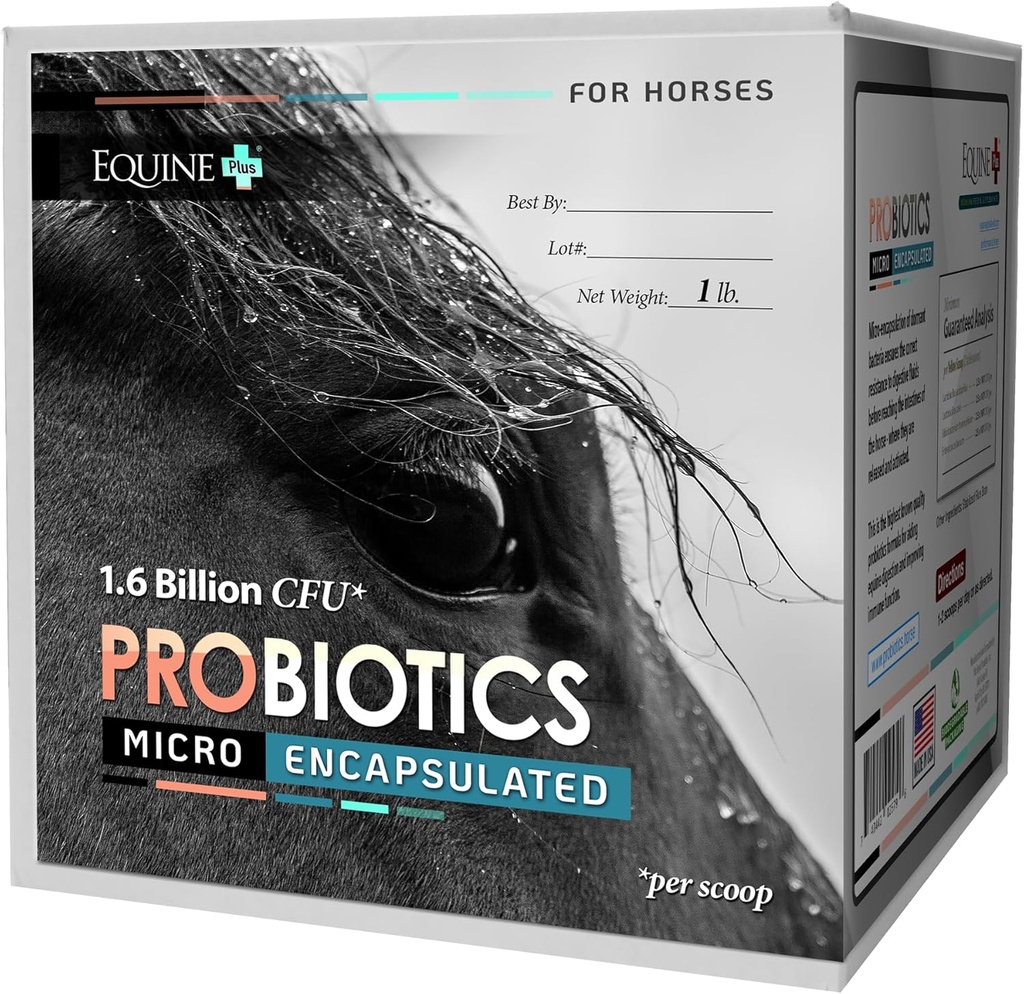 Mikroverkapselte Probiotika für Pferde - Premium Equine Digestive Health Supplement