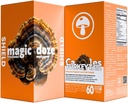 Magic DozeTM Turkey Tail Mushroom Capsules - 60 Capsules pour le soutien immunitaire et la santé digestive