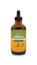 Kräuter Pharm Certified Organic Lobelia Flüssiger Extrakt für Musculoskeletal System Unterstützung - 4 Unze