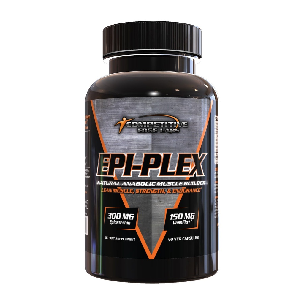 EPI-PLEX par Competitive Edge Labs ( CEL ) : Un booster de testostérone d'épicatéchine de qualité supérieure pour la croissance musculaire et la force de maigre gagne 300 mg d'EPIPLEX