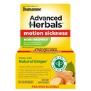 Von den Erbauern von Dramamine, Advanced Herbals, Non-Drowsy, Motion Sickness Relief, Made with Natural Ginger, 18 Count