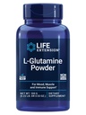 Lebensverlängerung L-Glutamin-Pulver, Aminosäure, unterstützt Muskelgesundheit und Immungesundheit, Glutenfrei, Non-GMO, Vegetarisch, 100 Gramm