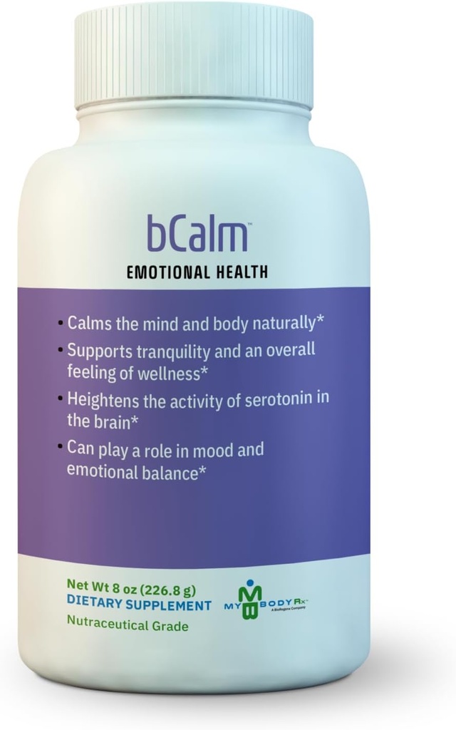 bCalm – Supplément de santé émotionnelle 8 OZ.