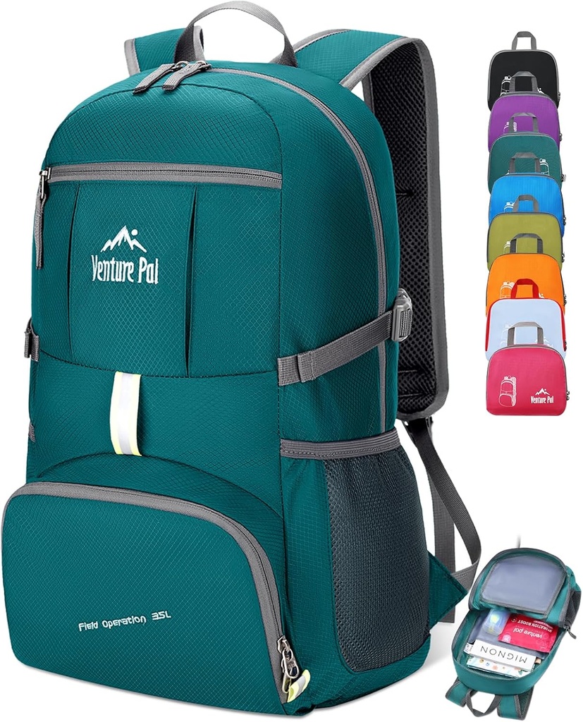 Venture Pal 35L Ultralight Leichte faltbare faltbare Reise Camping Wandern Outdoor Sport Rucksack Daypack