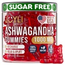 Ashwagandha Gummies für Damen und Herren - Natürliche Gummis mit Ashwagandha Wurzelextrakt Vitamin C Zink - Ashwagandha Kräuterergänzung für Schlaf Stress Balance - 60 Vegan Sugar Free Chews