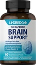 Lindberg Supplément de soutien du cerveau pour les femmes et les hommes 60 Capsules de complexe Pills de complexe avec Phosphatidylsérine, Lamane du Lion, Vitamine B12.