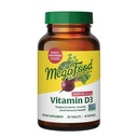 MegaFood Vitamin D3 2000 IU (50 mcg) - Vitamin D Nahrungsergänzungsmittel, Immununterstützung, unterstützt Knochen, Zähne & Muskeln, Vegetarisch, Zertifizierte Non-GMO, Kosher – 90 Tabletten, 90 Servierungen