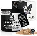 Pilz-Ergänzung für Hunde – Tail Mushroom für Hunde Immununterstützung, Verdauung, Allergien & Langlebigkeit mit Omega3 & Turmeric | für Hunde Lumps und Bumps | Französisch Bulldogge Optimiert