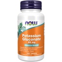 JETZT Nahrungsergänzungsmittel, Kalium Gluconate 99mg, einfacher zu Swallow, Essential Mineral*, 100 Tabletten