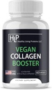 Gesunde lebende Proteine | Vegan Collagen Booster | Hilft die Unterstützung & Boost Collagen in Ihrem System für gesundes Haar, Haut, Nägel | Vegan, Vegetarisch, Keto, Paleo, Gluten Free | Kapseln (60 Count)