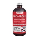 Flüssige Eisen-Ergänzung | Organisiert, Berry Flavor - Ganze Nahrung Vitamin C Absorption Boost & Blut Gebäude B Vitamine - Methyl B12, L-Methylfolat & B6 - Unterstützt gesunde Eisen Levels - 7.6 Unze