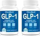 GLP-1 Support,GLP-1 Supplement, Support GLP-1 Level Naturally, Natural GLP-1 Supplement for Men & Women, Take Before Meal - 60 Capsule ﻿(2 Packs)