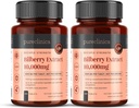 purclinica Extrait de bilberry 10 000mg x 360 comprimés (2 bouteilles) - 10 X Plus d'anthocyanidines par comprimé que la plupart des autres - et 5mg Extrait de poivre noir pour 300% Absorption accrue