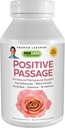 ANDREW LESSMAN Positive Passage 180 Kapseln - Natürliche Menopausal Unterstützung und Balance für Frauen Hormon Levels. mit Soy Isoflavones, Black Cohosh, Dong Quai, Damiana. Keine Zusatzstoffe