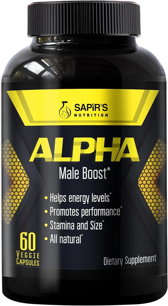 Alpha Erweiterung Pillen für Männer - Erhöhen 2 in 60 Tage Male Enhancing Supplement - Horny Ziegenkraut Muskelaufbau - Testosteron Booster für Männer - Energie, Stärke, Stamina, Ausdauer, Leistung