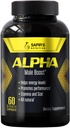 Pilules d'agrandissement Alpha pour les hommes - Augmenter 2 en 60 jours Supplément d'amélioration pour les hommes - Constructeur de muscles de l'herbe de chèvre en chaleur - Booster de testostérone pour les hommes - Énergie, force, endurance, performance