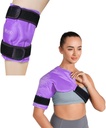 REVIX Knee Ice Pack für Verletzungen Reusable und Gel Ice Wrap für Schulter Schmerzlinderung